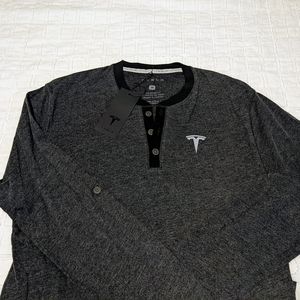 Tesla long sleeve henley